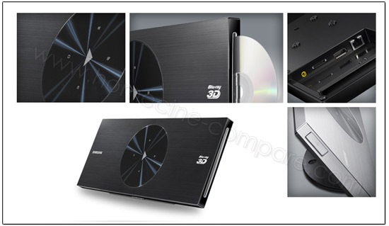 Samsung BD-d8900 Lecteur Blu-Ray Compatibilité 3d Noir