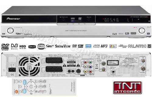 Pioneer DVR-530H Lecteur DVD HDD Enregistreur Disque Dur 160GB bon état  général