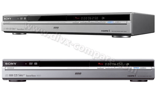 SONY - Lecteur enregistreur DVD RDR-HXD995 Disque Dur 250 Go, DivX TNT,  USB, Entrée DV