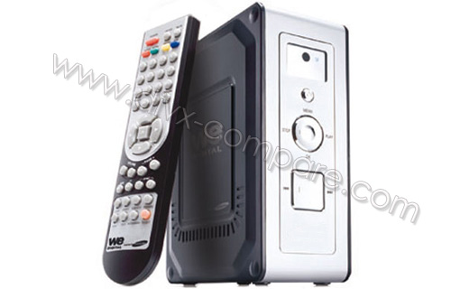 Disque dur multimédia WE Black Box HD TFT 500 GO Pas Cher 